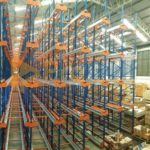 Firm Steel Radio Shuttle Rack System With FIFO Or FILO Access Mode