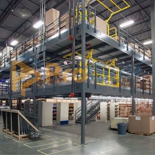 Mezzanine Steel Floor Platform System For Storage - Image 1