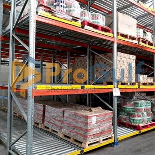 Push Back Rack for Warehouse Storage - Image 1