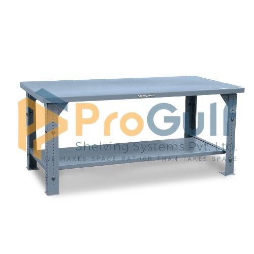 Adjustable-Height Shop Table - Image 1